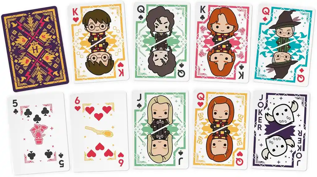 Juego De Cartas Coleccionable Póker Harry Potter Adultos