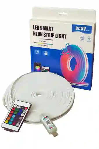 Cinta Led Usb Ritmica Bluetooth Resistente Al Agua