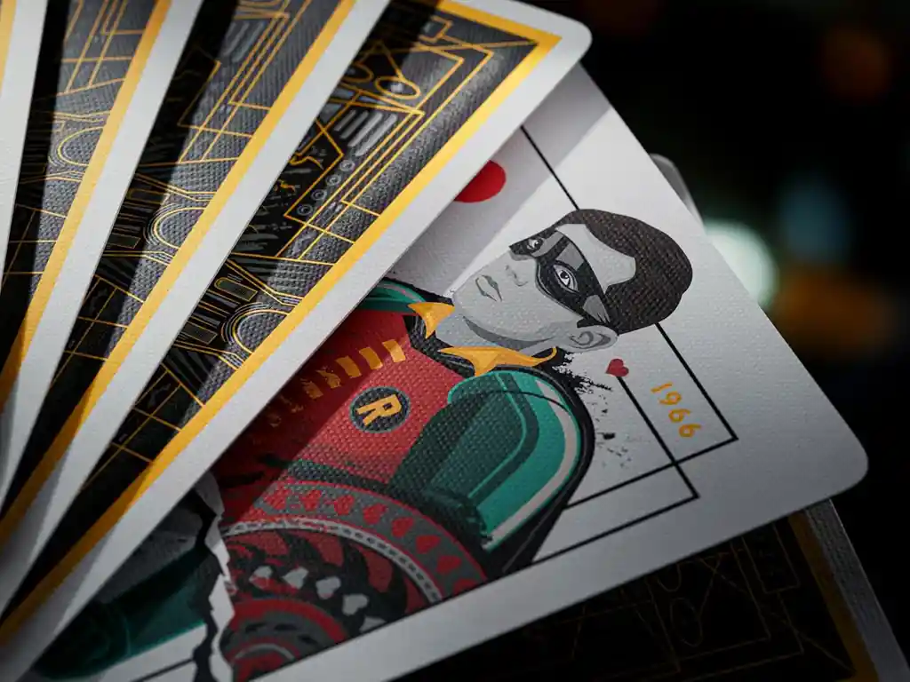 Juego De Cartas Coleccionable Póker Batman 85 Años Adultos