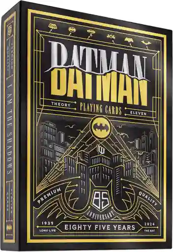 Juego De Cartas Coleccionable Póker Batman 85 Años Adultos