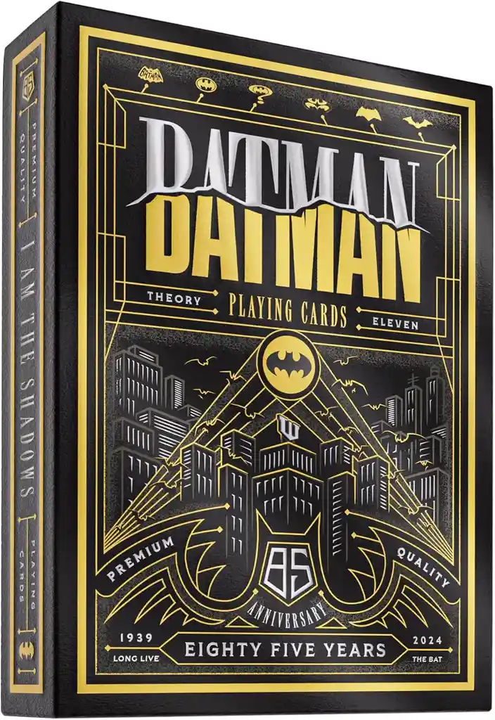 Juego De Cartas Coleccionable Póker Batman 85 Años Adultos