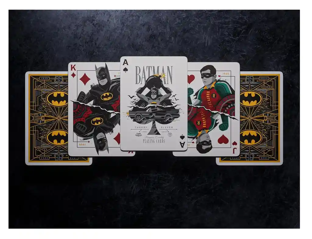 Juego De Cartas Coleccionable Póker Batman 85 Años Adultos
