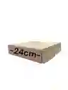 Caja En Carton Microcorrugado 24x24x6cm Plegable