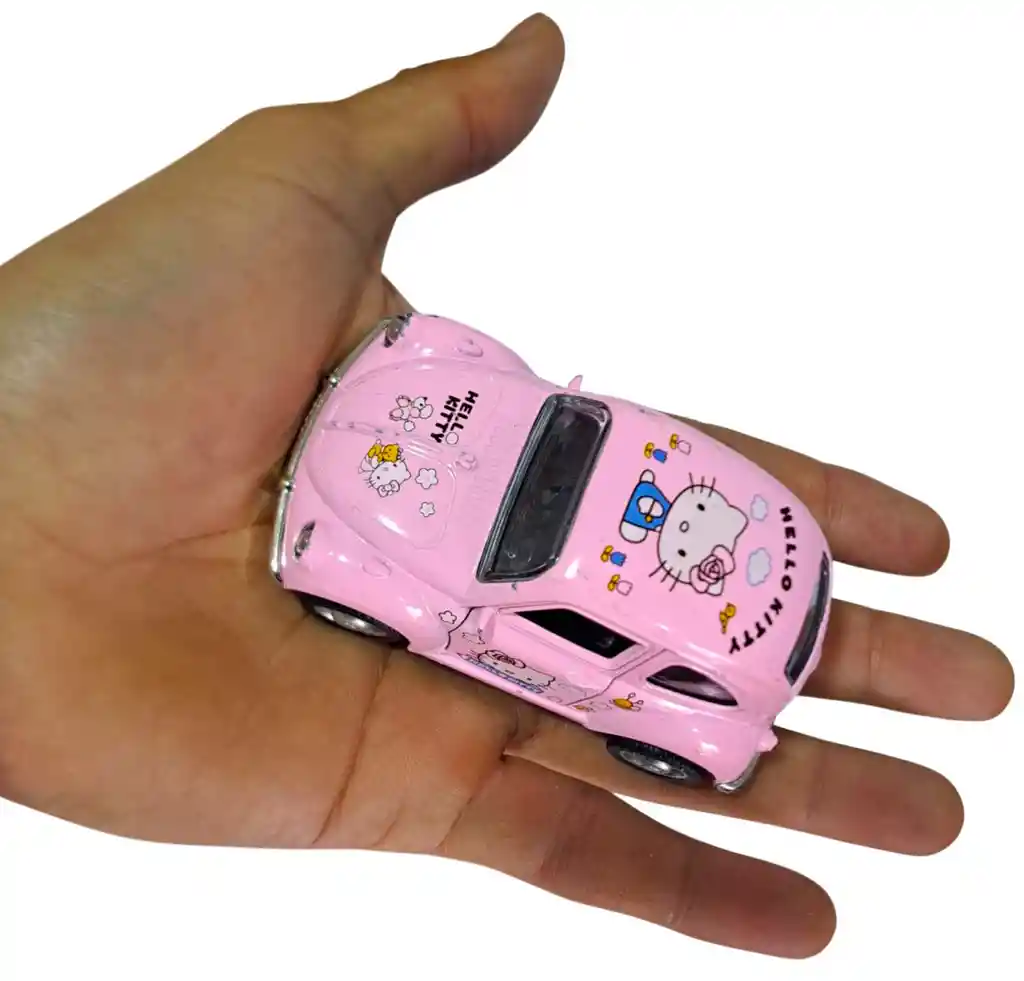 Carro Articulado Hello Kitty Metálico Edición Especial 8cm