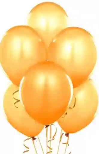Bombas O Globos R-9 Dorada Rumatex X12 Unidades