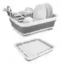 Escurridor De Platos Plegable De Plástico Practico Portátil
