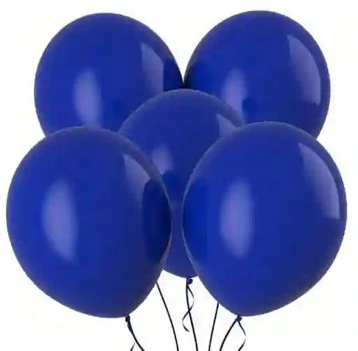 Bombas O Globos R-9 Azul Oscuro Rumatex X12 Unidades
