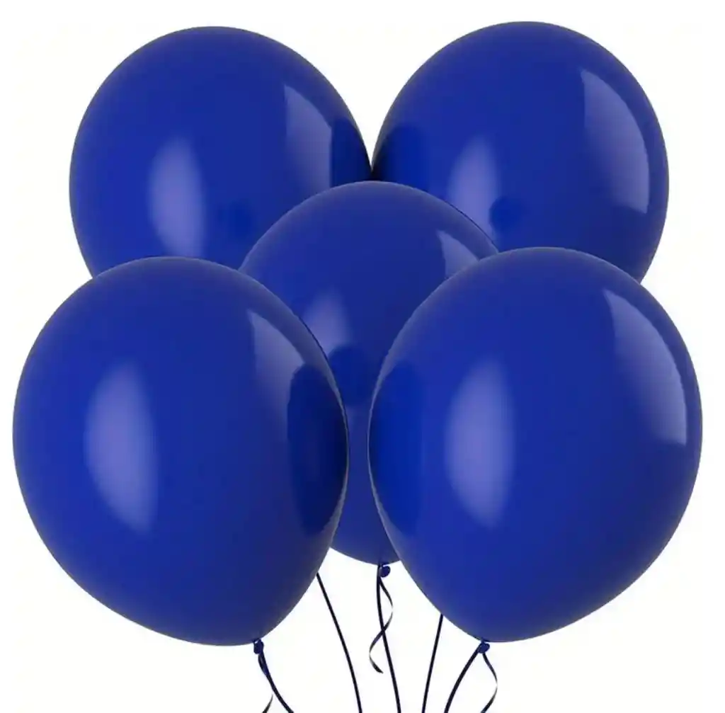 Bombas O Globos R-9 Azul Oscuro Rumatex X12 Unidades