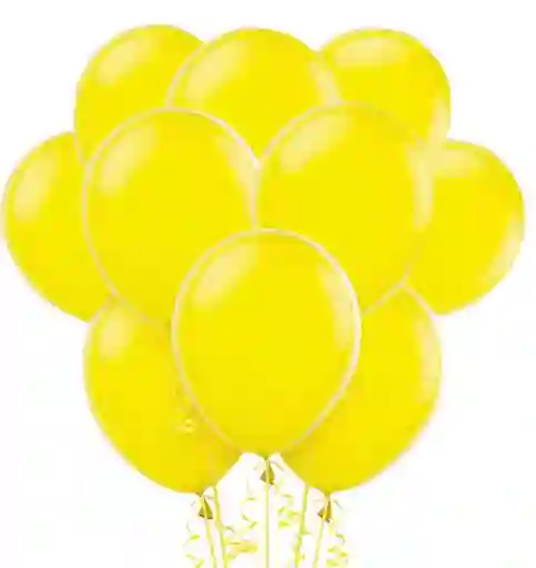 Bombas O Globos R-9 Amarilla Rumatex X12 Unidades
