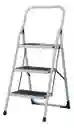 Escalera Plegable 3 Pasos Acero Capacidad 150kg