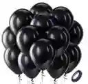 Bombas O Globos R-9 Negra Rumatex X12 Unidades