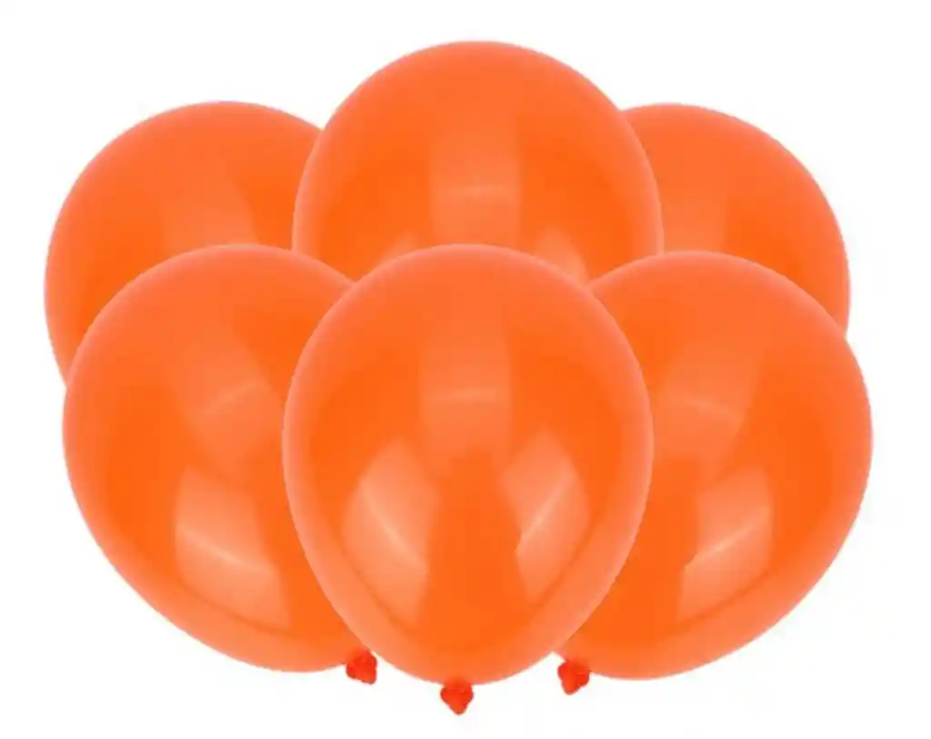 Bombas O Globos R-9 Naranja Rumatex X12 Unidades