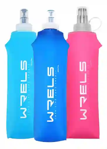 Termo Running Plegable 500ml Libre Bpa Padel Correr Gimnasio