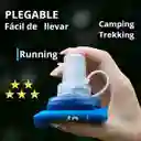 Termo Running Plegable 500ml Libre Bpa Padel Correr Gimnasio
