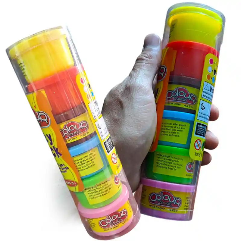 Plastilina Tipo Play Doh Doh Slime Masa Set X12 Niño Repuest