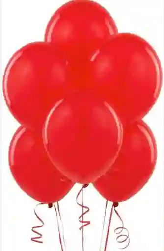 Bombas O Globos R-9 Rojo Rumatex X12 Unidades