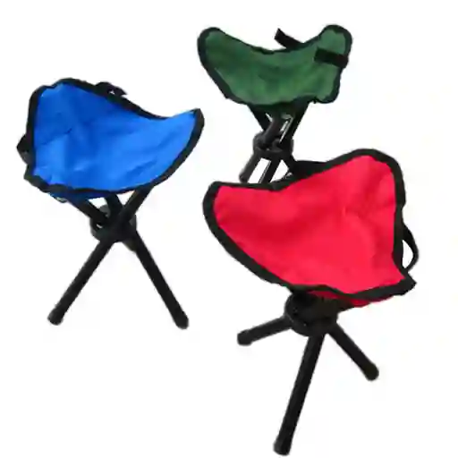 Silla Plegable Triangular 40*31*31cm Negra