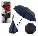 Sombrilla Reversible Invertida Paraguas Manos Libres Uv Auto
