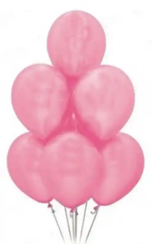 Bombas O Globos R-9 Rosado Rumatex X12 Unidades