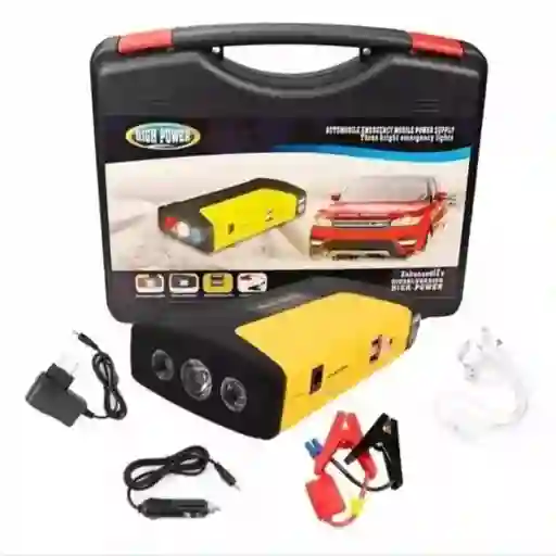 Batería Repuesto Emergencia Iniciador Auto Moto + Estuche