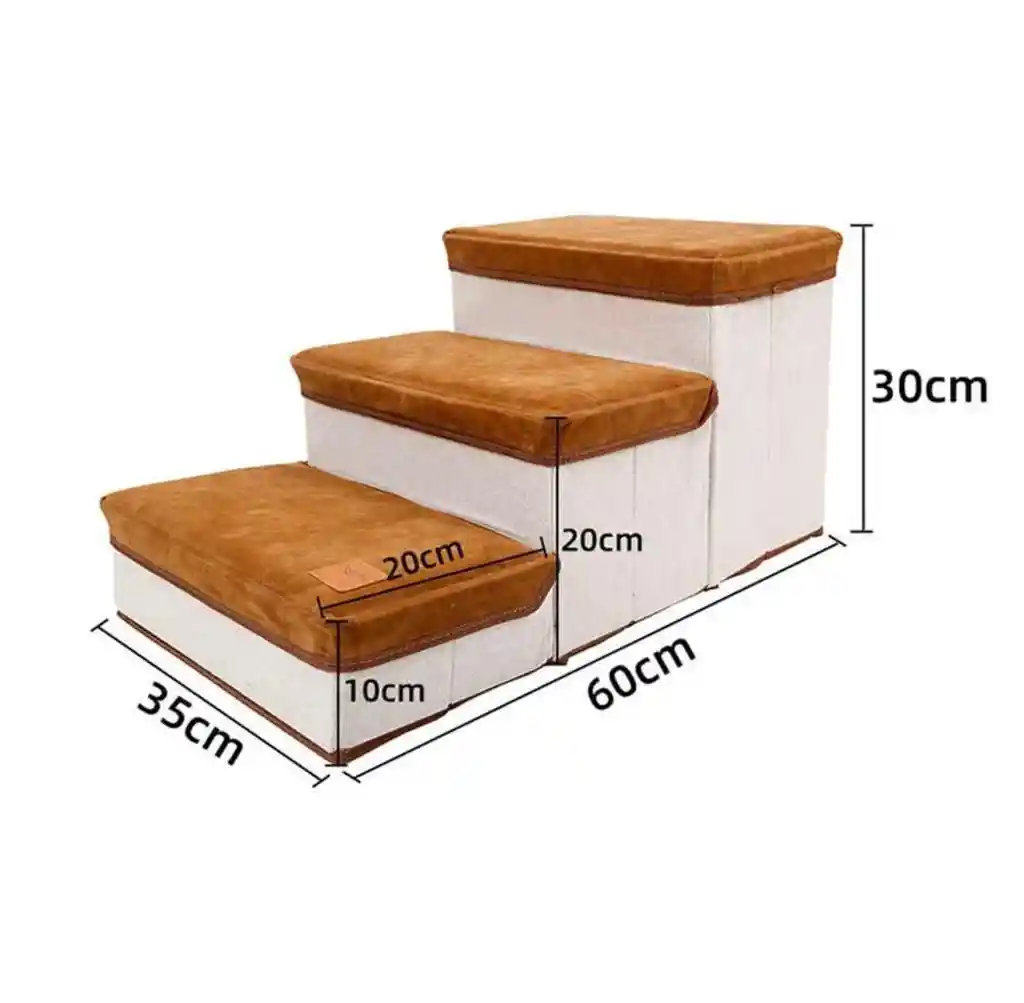 Escalera Para Mascotas Plegable Cajones Almacenamiento