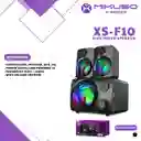 Equipo De Sonido 2.1 Mikuso Sx-f10 Bluetooth (sonido Envolvente + Iluminación Rgb Cambiante)