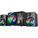 Equipo De Sonido 2.1 Mikuso Sx-f10 Bluetooth (sonido Envolvente + Iluminación Rgb Cambiante)