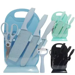 Cuchillos Con Tabla Y Base Accesorios