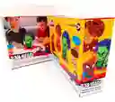 Frasco Play-doh Plastilinas Caja Avengers Hulk Spiderman