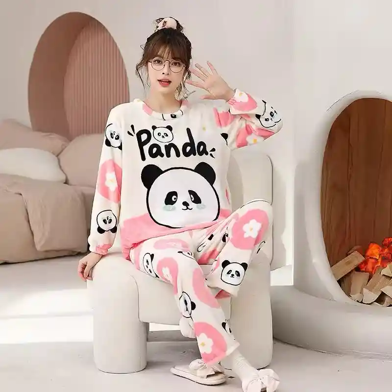 Pijama Térmica Oso Panda Talla Única Adulto