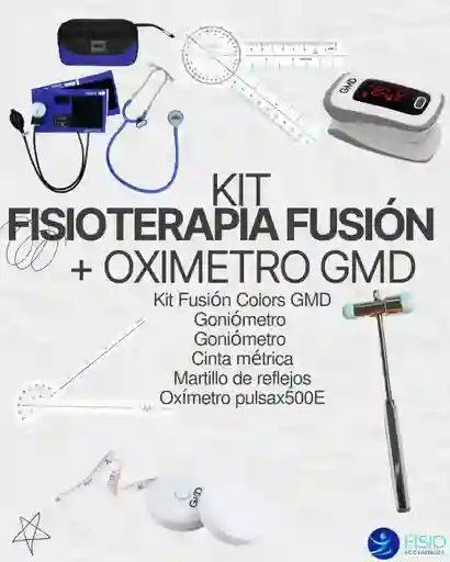 Kit Fisioterapia Fusion+ Oximetro Gmd