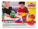 Frasco Play-doh Plastilinas Caja Avengers Hulk Spiderman