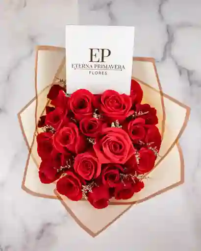 Bouquet Solo Rosas Talla M