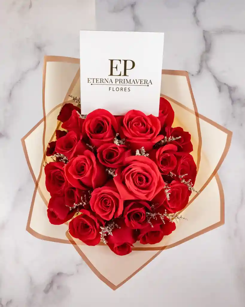 Bouquet Solo Rosas Talla M