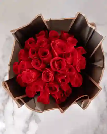 Bouquet Solo Rosas Talla L