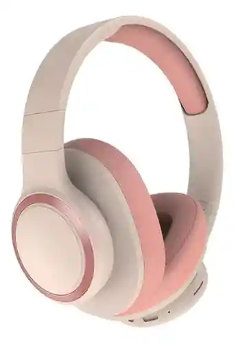 Audífonos Inalámbricos P2962 Diseño Rosado Elegante