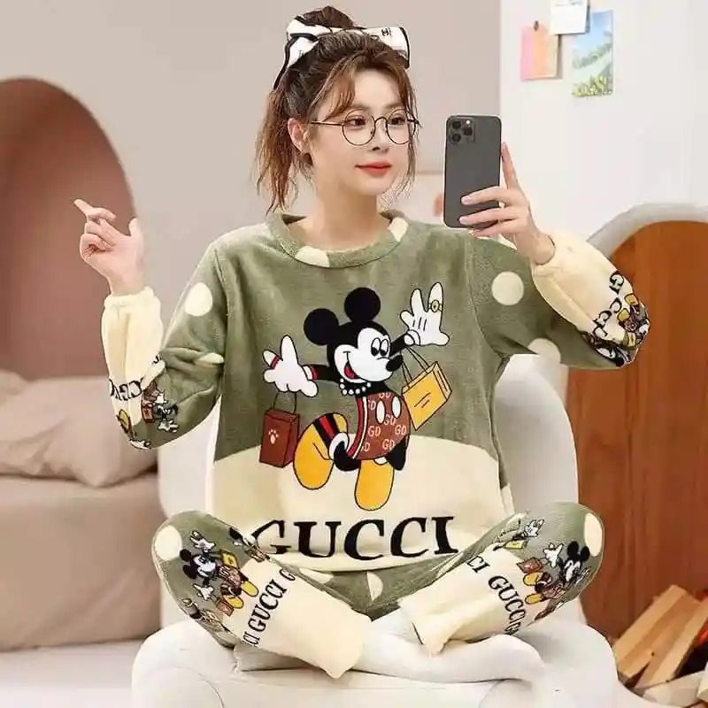 Pijama Térmica Mickey Talla Única Adulto