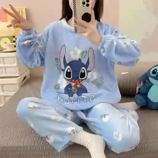 Pijama Térmica Stitch Talla Única Adulto