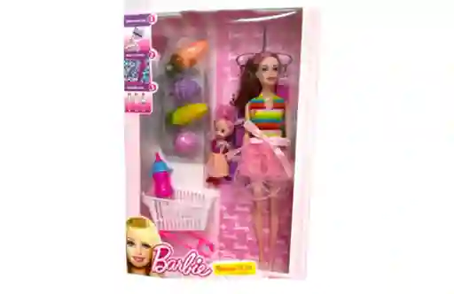 Muñeca Moda Accesorios Frutas O Ropa Juguete Interactivo Niña