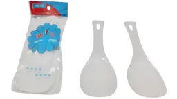 Cucharas Arrocera Transparente Utensilio Cocina X2u Plástico