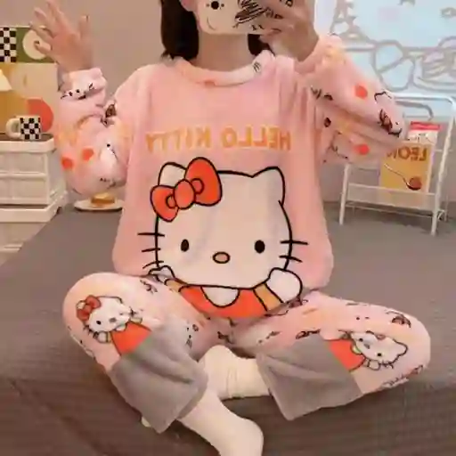 Pijama Térmica Hello Kitty Talla Única Adulto