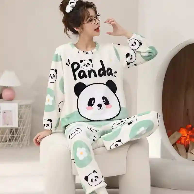Pijama Térmica Oso Panda Talla Única Adulto