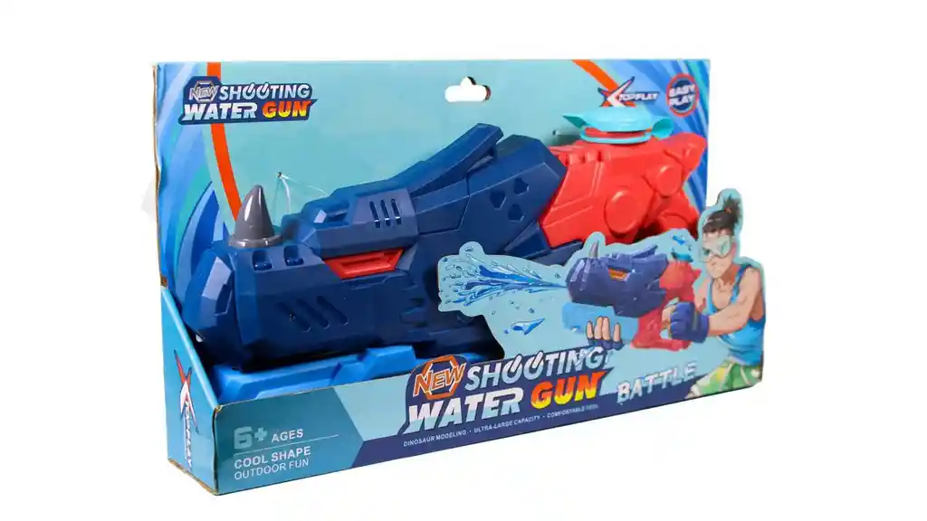 Juguete Para Niños Lanzador De Agua Triceraptor