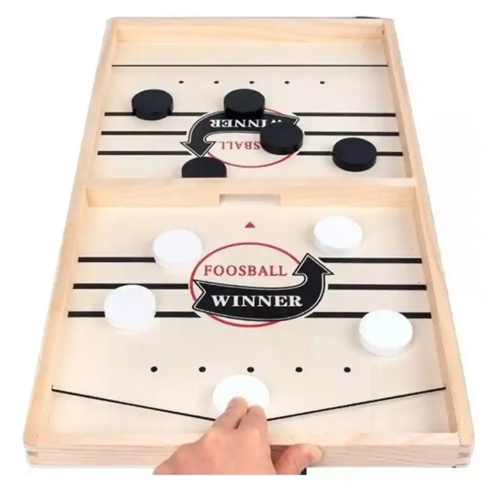 Juego De Mesa Hockey Madera Super Foosball