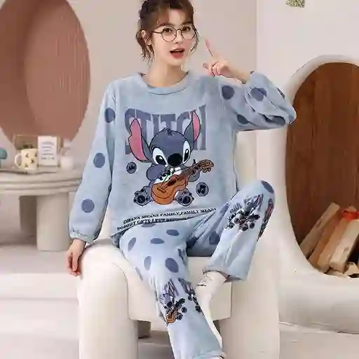 Pijama Térmica Stitch Talla Única Adulto