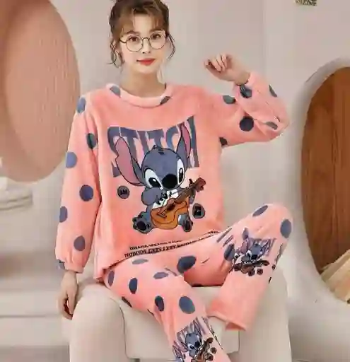 Pijama Térmica Stitch Talla Única Adulto