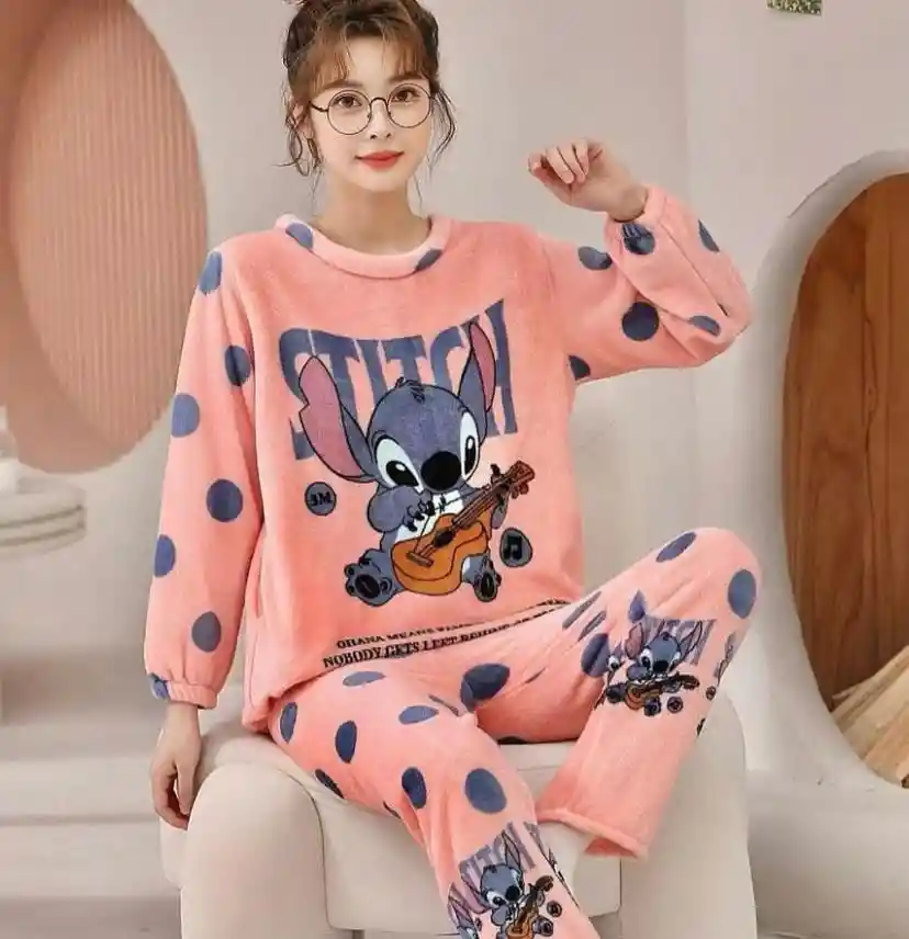 Pijama Térmica Stitch Talla Única Adulto