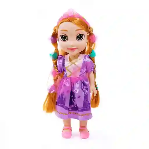 Muñeca Princesa Musical Cabello Rubio 35 Cm
