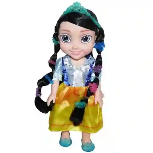 Muñeca Princesa Musical Cabello Negro