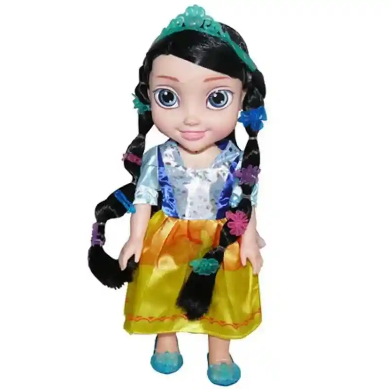 Muñeca Princesa Musical Cabello Negro